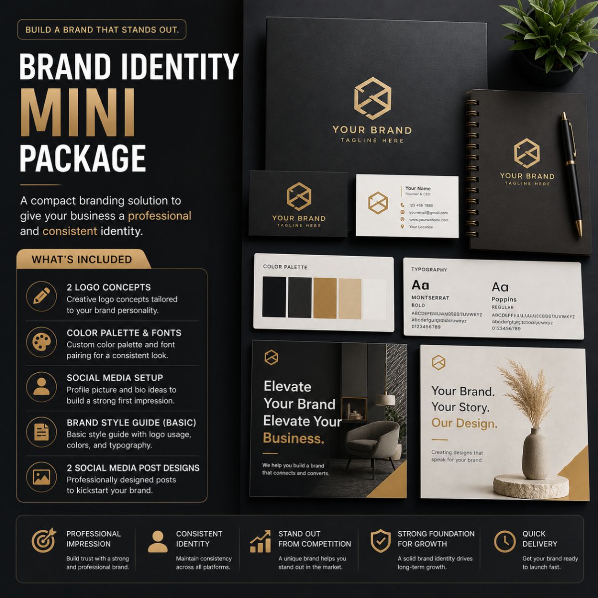 Brand Identity Mini Package